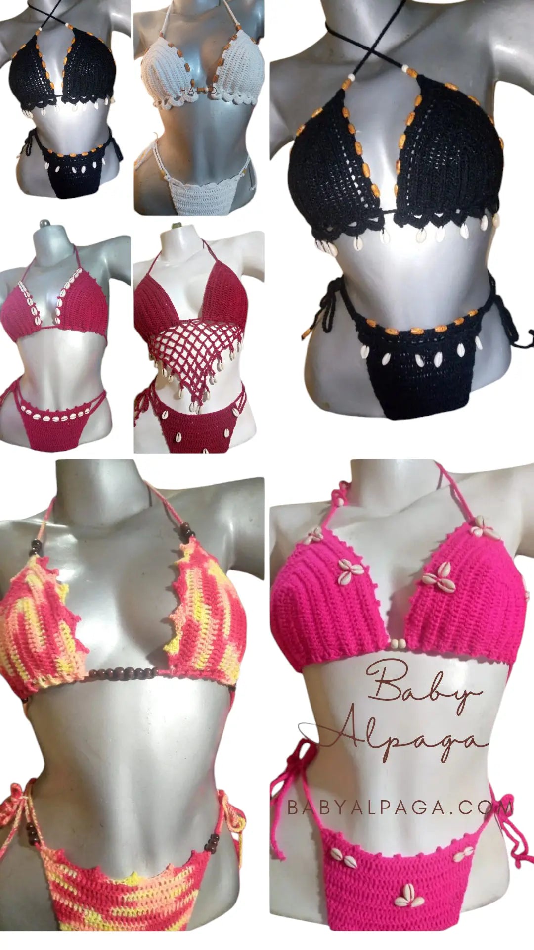 Bikinis Crochet summer 2025 HAND MADE