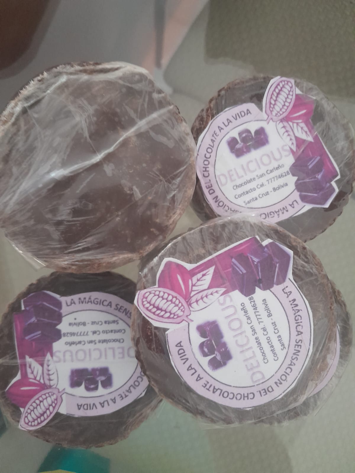 Pate de 100% Cacao de Bolivia