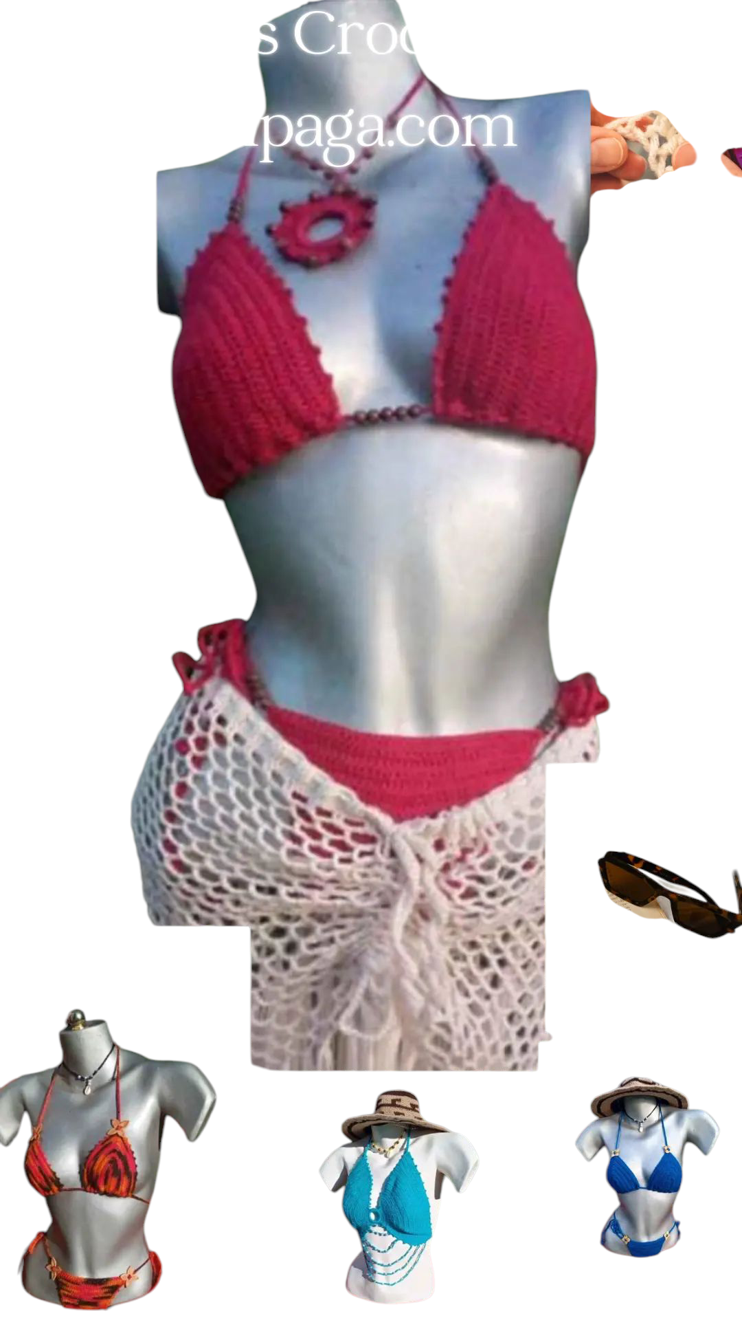 Bikinis Crochet summer 2025 HAND MADE