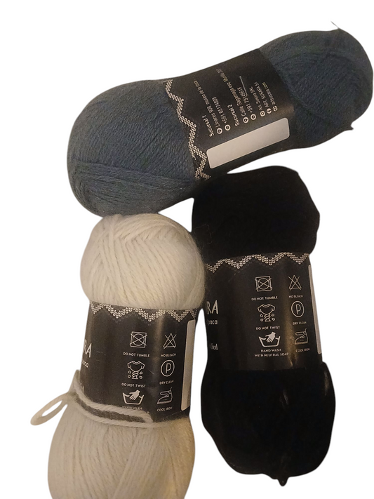 Pelotes de laine de baby alpaga Crochet