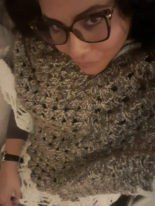 Poncho Crochet